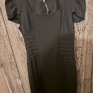 Dorothy Perkins Black Midi Dress